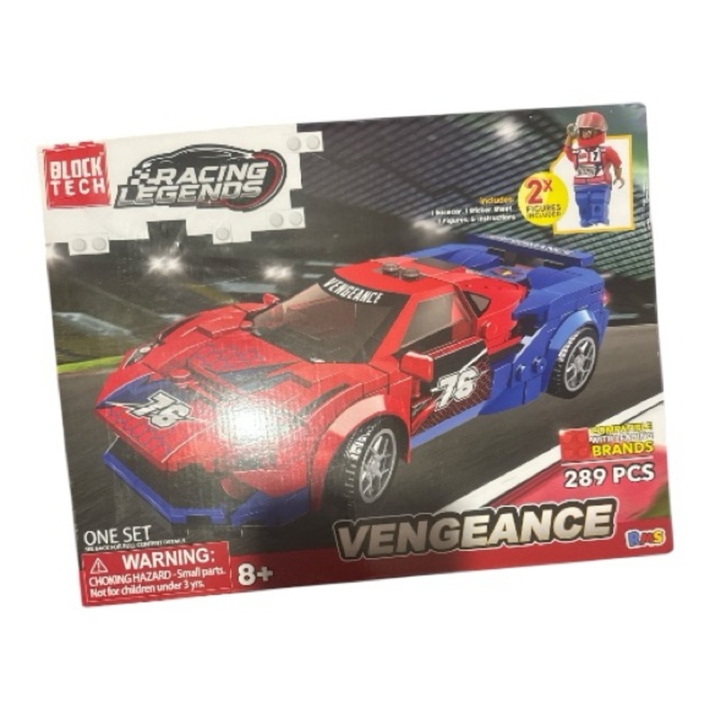 Vengeance Racing Set - Red and Blue